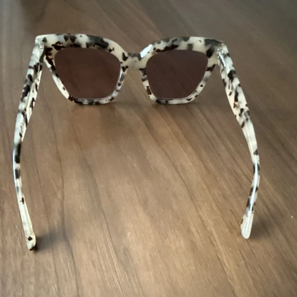ZEELOOL WA95363T-01 Women's Oversized Square Tortoiseshell Brown Frame only